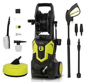 1650W Portable Pressure Washer with Foam Tank