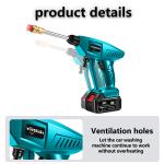 Wireless 30BAR High Pressure Car Wash Spray Gun