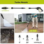 1650W Portable Pressure Washer with Foam Tank