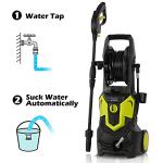 1650W Portable Pressure Washer with Foam Tank