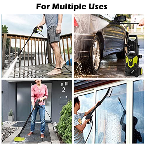 1650W Portable Pressure Washer with Foam Tank