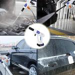 Cordless 21V Portable Power Washer with Hose