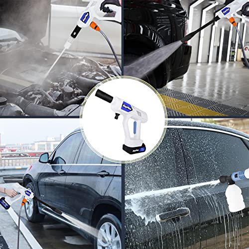 Cordless 21V Portable Power Washer with Hose