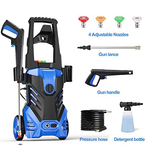 Pecticho 3500 PSI Electric Pressure Washer with Hose