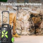 SWIPESMITH 2800 PSI Electric Pressure Washer with Attachments