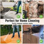 SWIPESMITH 2800 PSI Electric Pressure Washer with Attachments