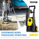 2000PSI Electric Pressure Washer with 5 Nozzles