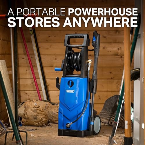 Draper Electric Pressure Washer 165 Bar 2200W