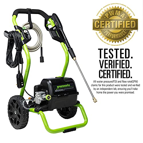 Greenworks 2000 PSI Electric Pressure Washer
