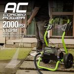 Greenworks 2000 PSI Electric Pressure Washer