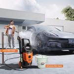 AIVOLT 3000PSI Electric Pressure Washer with 5 Tips