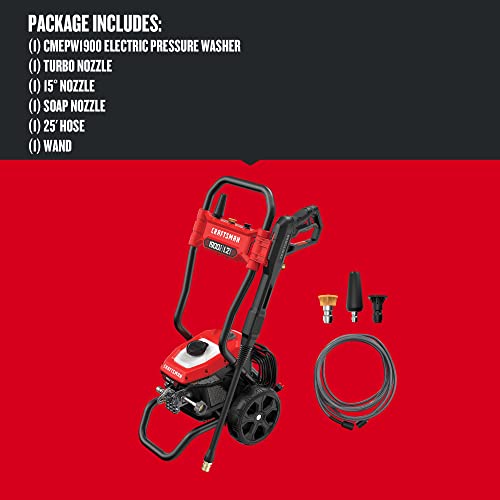 Craftsman 1900 PSI Electric Cold Water Pressure Washer