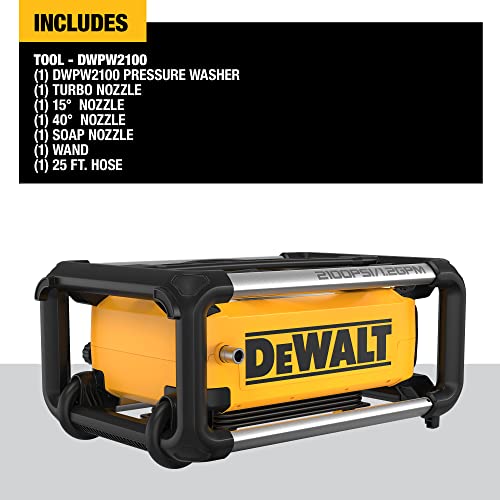 DEWALT 2100 PSI Jobsite Pressure Washer