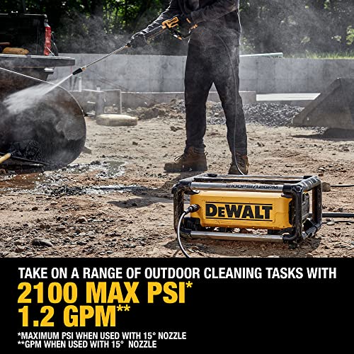 DEWALT 2100 PSI Jobsite Pressure Washer