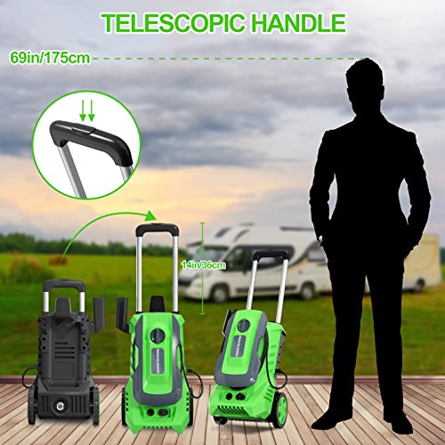 BOSEN 3500 PSI Electric Power Washer with Foam Cannon