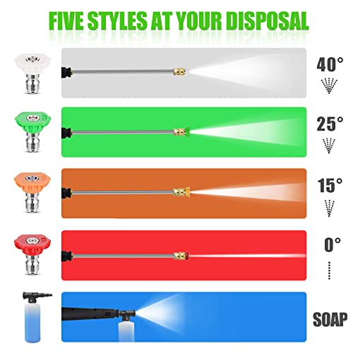 BOSEN 3500 PSI Electric Power Washer with Foam Cannon