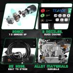 TEANDE Gas Pressure Washer 209cc 2.6 GPM