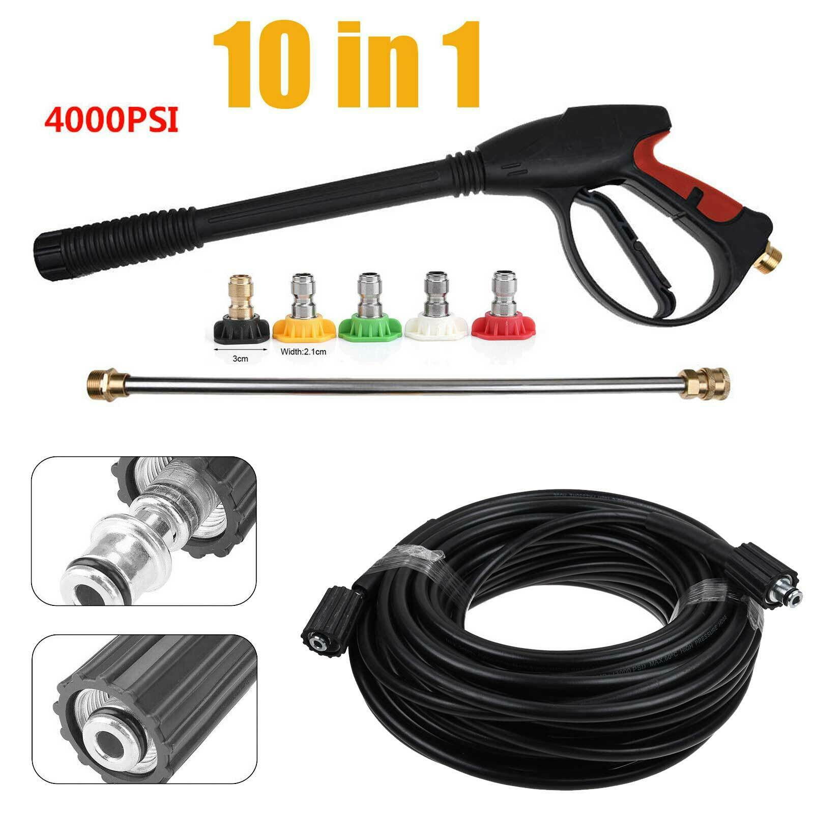 4000PSI High Pressure Washer Spray Gun Set