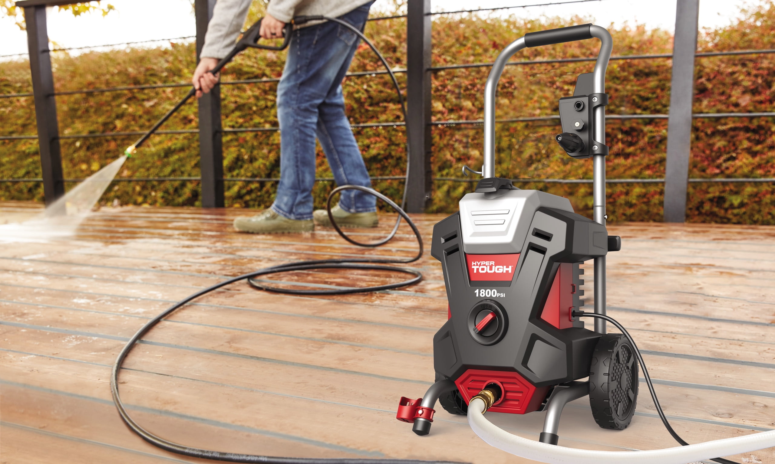 Hyper Tough 1800PSI Electric Pressure Washer