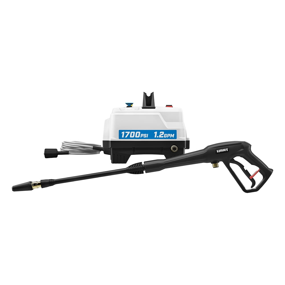 HART Electric Pressure Washer 1700 PSI 1.2 GPM