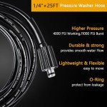 YUET 5M Pressure Washer Extension Hose 3200 PSI
