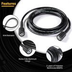 YUET 5M Pressure Washer Extension Hose 3200 PSI