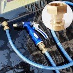 High-Pressure Brass Swivel Joint M22 Hose Adapter