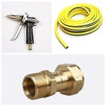 High-Pressure Brass Swivel Joint M22 Hose Adapter