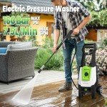 2000W Electric Pressure Washer with Foam Cannon