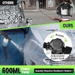 2000W Electric Pressure Washer with Foam Cannon