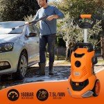 2000W High Pressure Washer with Adjustable Nozzle