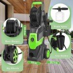 3000W Electric Pressure Washer with Adjustable Nozzle