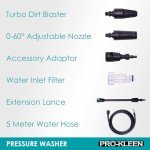 Pro-Kleen Electric Pressure Washer for Patio and Car