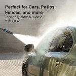 1600W Portable High Pressure Washer with Accessories