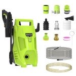 1500W High Pressure Washer with 3-in-1 Nozzle
