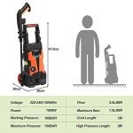 TUKAILAI 1900W High Pressure Washer for All Surfaces