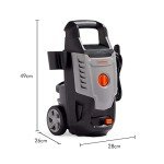 VonHaus 1600W Portable Pressure Washer with Accessories