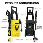 Panana Portable High Pressure Washer 130 Bar