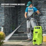 1500W High Pressure Washer with 3-in-1 Nozzle
