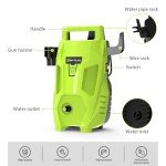 1500W High Pressure Washer with 3-in-1 Nozzle
