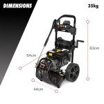 Bimson 2900 PSI Petrol Pressure Washer with Hose