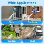 MYPIN Cordless 6-in-1 Pressure Washer