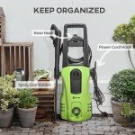 DURHAND 1800W Portable High Pressure Washer
