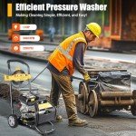 420cc Petrol Pressure Washer with 5 Nozzles