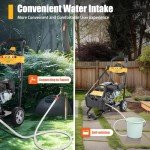 420cc Petrol Pressure Washer with 5 Nozzles