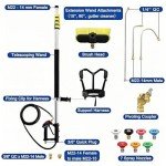 24FT Telescoping Pressure Washer Wand with Accessories