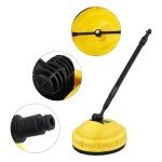 Rotating Flat Surface Cleaner for Karcher Pressure Washers
