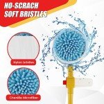 Rotating Car Wash Brush Kit with Soap Dispenser