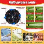 Rotating Car Wash Brush Kit with Soap Dispenser