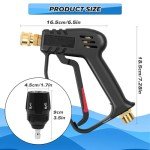 MaxAwe High Pressure Washer Gun with 5 Nozzles